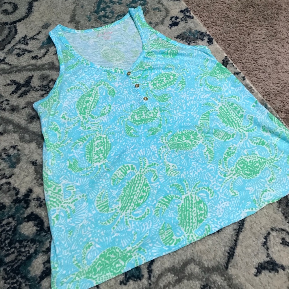 Lilly Pulitzer Get Crackin Hartley Tank Top